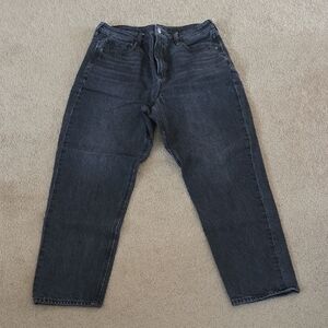 American Eagle Outfitters Black Mom Jean Women's Size 12 Short